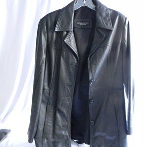 Leather Dress Jacket - Women's L